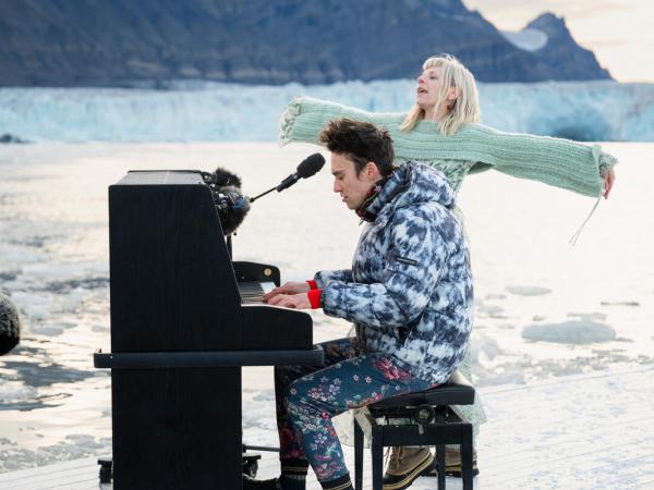 Jacob Collier & AURORA Performance in the Arctic