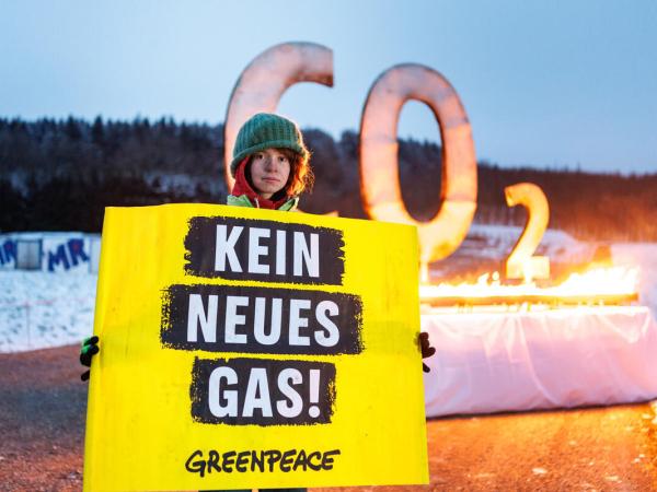 Protest Against Gas Drilling in Reichling