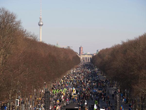 Demonstration in Berlin