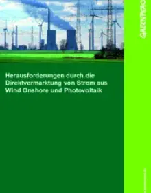 Direktvermarktung von Strom aus Erneuerbaren Energien