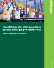 Rückstellungen für Stilllegung/Rückbau und Entsorgung im Atombereich