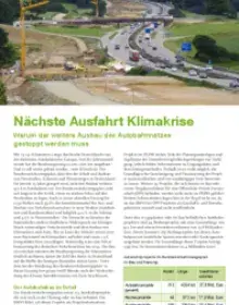 Nächste Ausfahrt Klimakrise