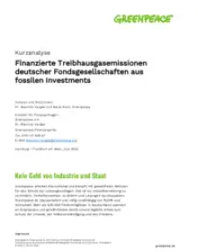 Emissionen Fondsgesellschaften